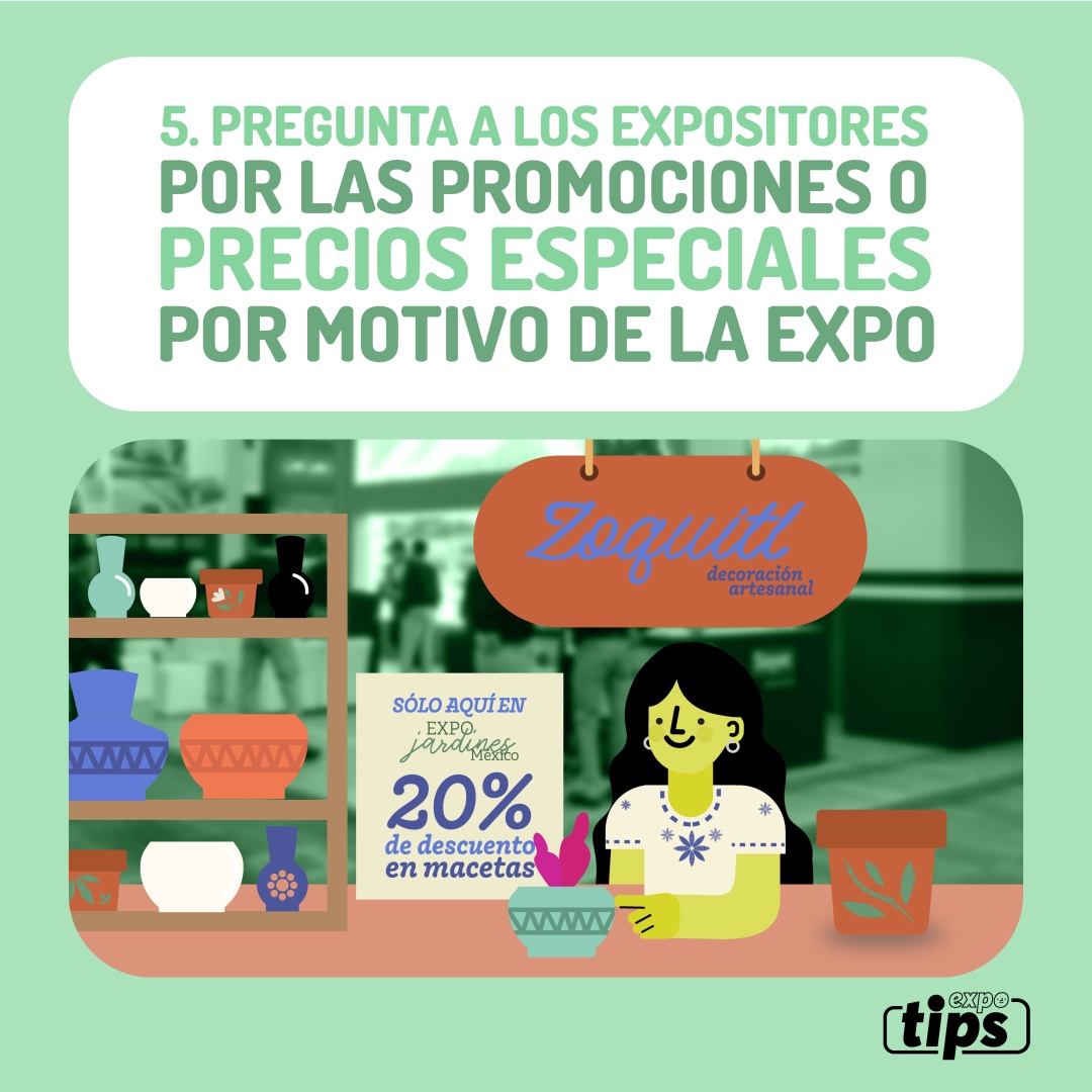 Aprovecha al máximo tu visita a la expo