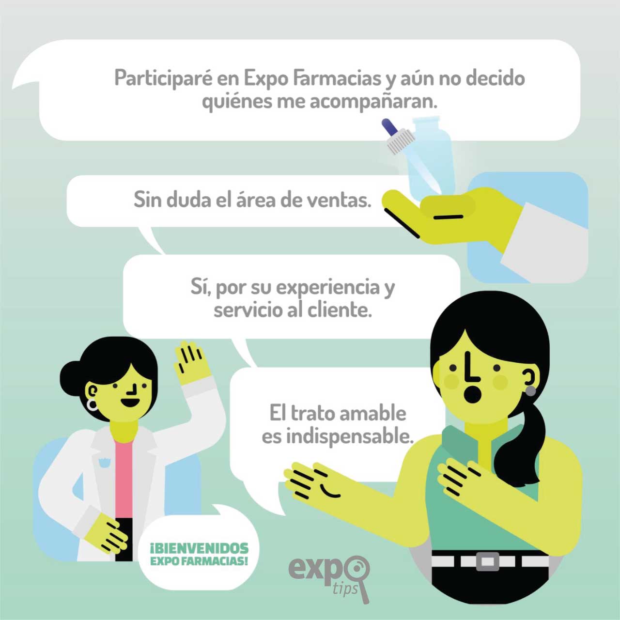 ¿Cómo elegir al personal que participará en una expo?