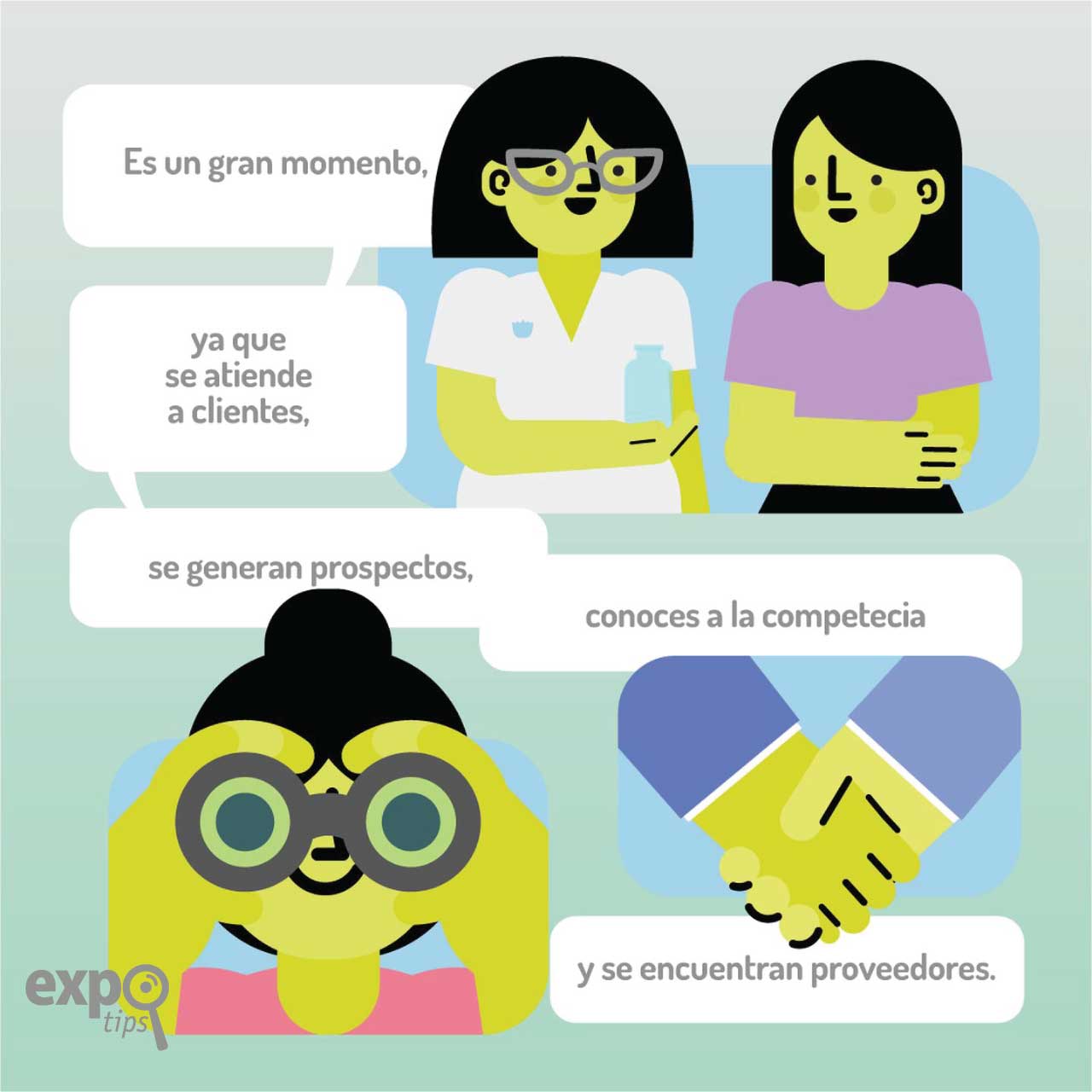 ¿Cómo elegir al personal que participará en una expo?