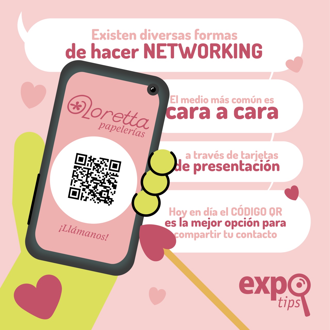 Participa en expos y haz netoworking